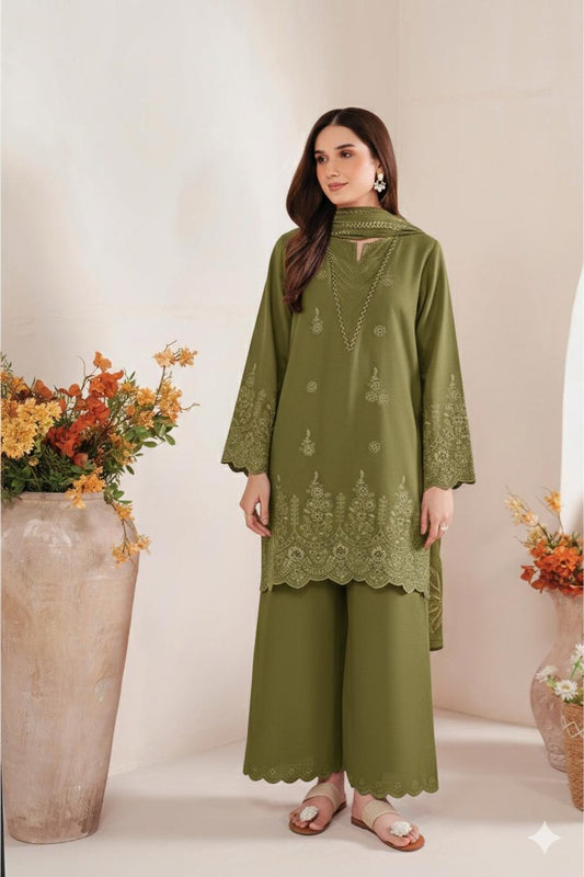 3Pc Sapphire Lawn Embroidered [RC 88]