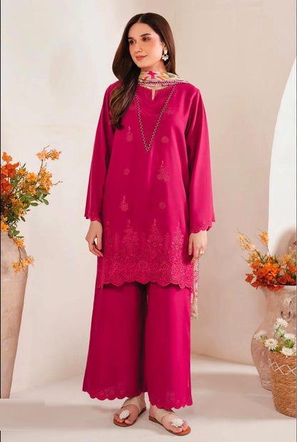 3Pc Sapphire Lawn Embroidered [66]